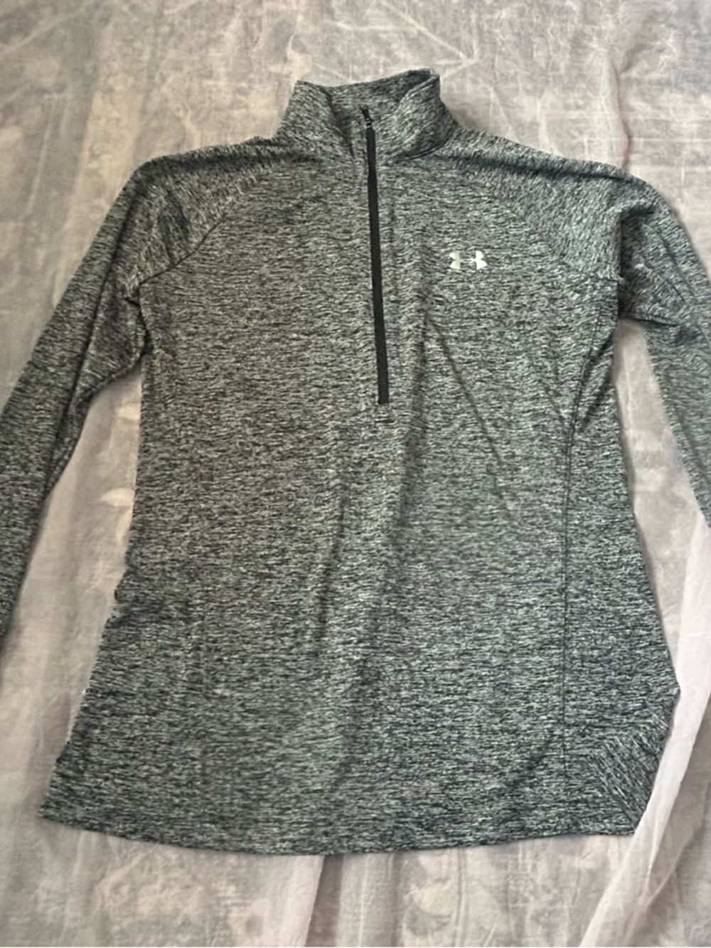 Under Armour Heathered Charcoal Performance Top
